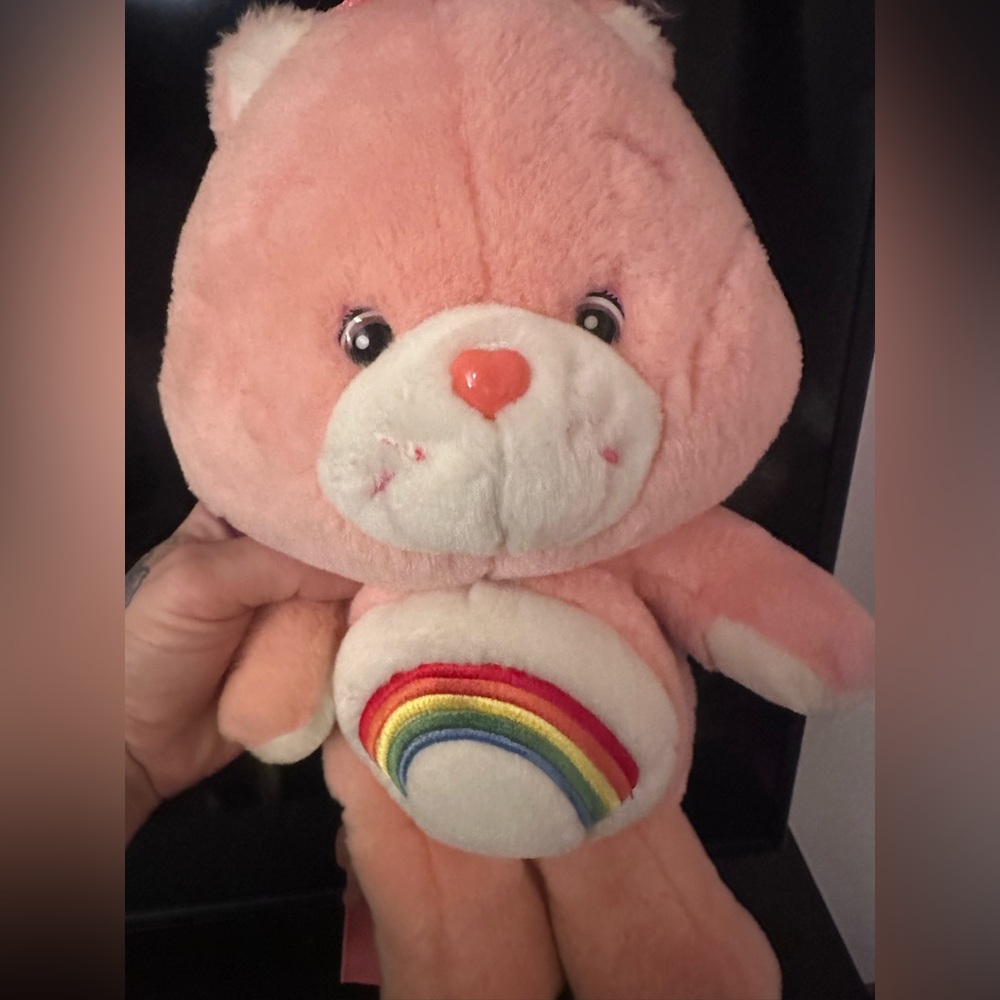 Care Bears Friendship Bear Plush Backpack Bag - Never Used - NWOT